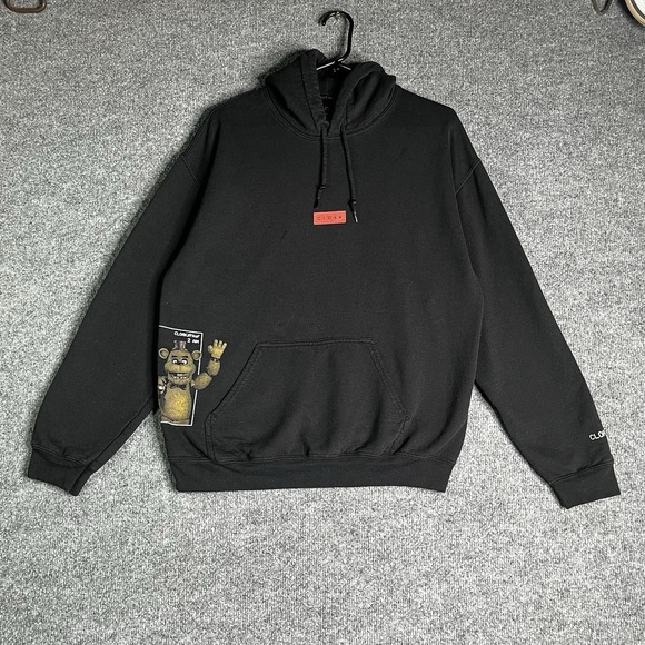 Cloak Brand Other - Cloak Fnaf Five Nights At Freddys Hoodie Size M Let's Party Black Rare Pullover